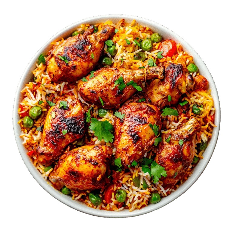 delicious-chicken-biryani-bowl-transparent-background